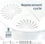 [Original] Waterdrop PF-01A Water Filter Replacement for Waterdrop Pitcher Filtration System, Reduces Lead, PFAS, PFOA/PFOS, Chlorine, Last Up to 3 Months or 200 Gallons, 3 Pack