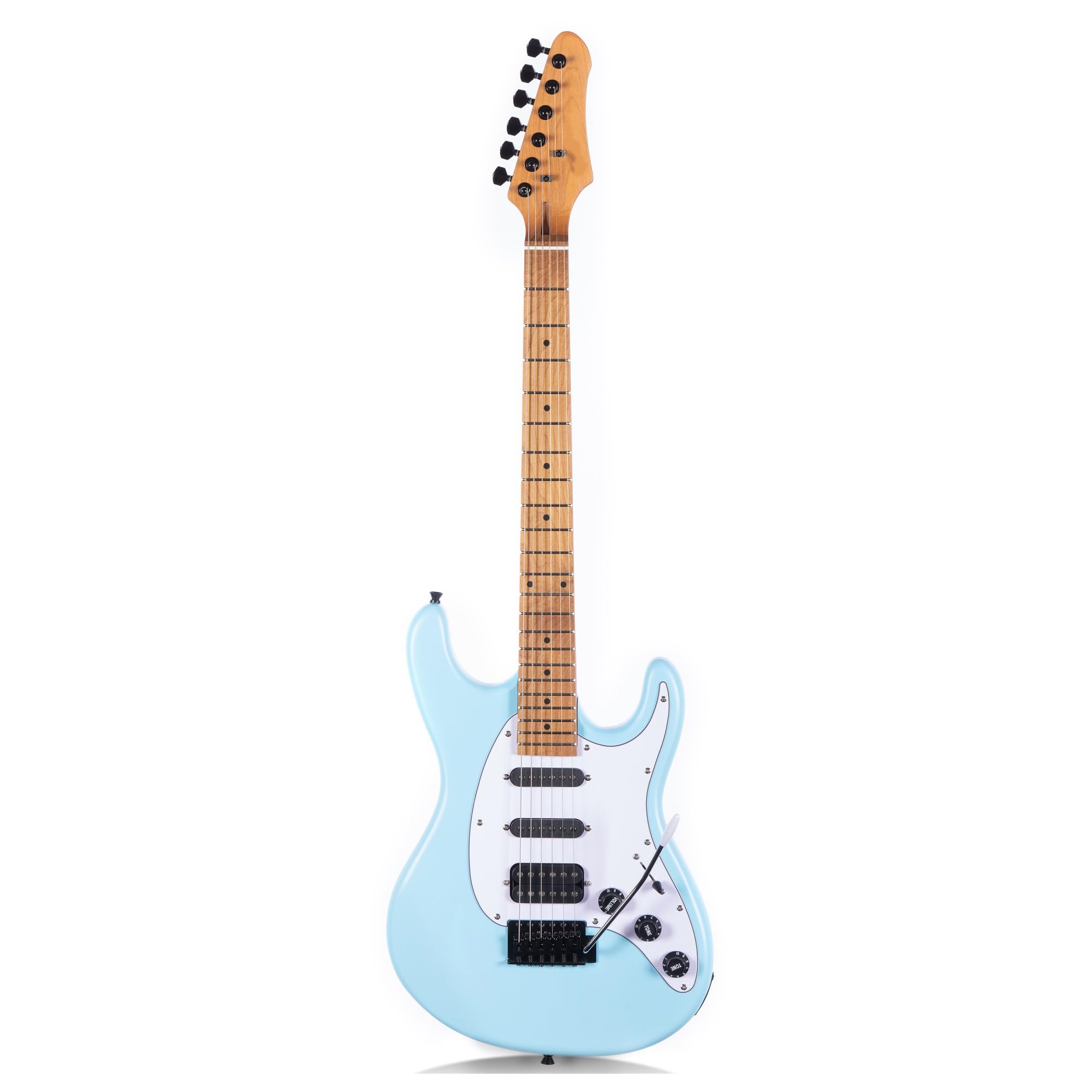 Strumento Per Suonare La Chitarra Elettrica Principianti E Adulti Professionisti(Blue)