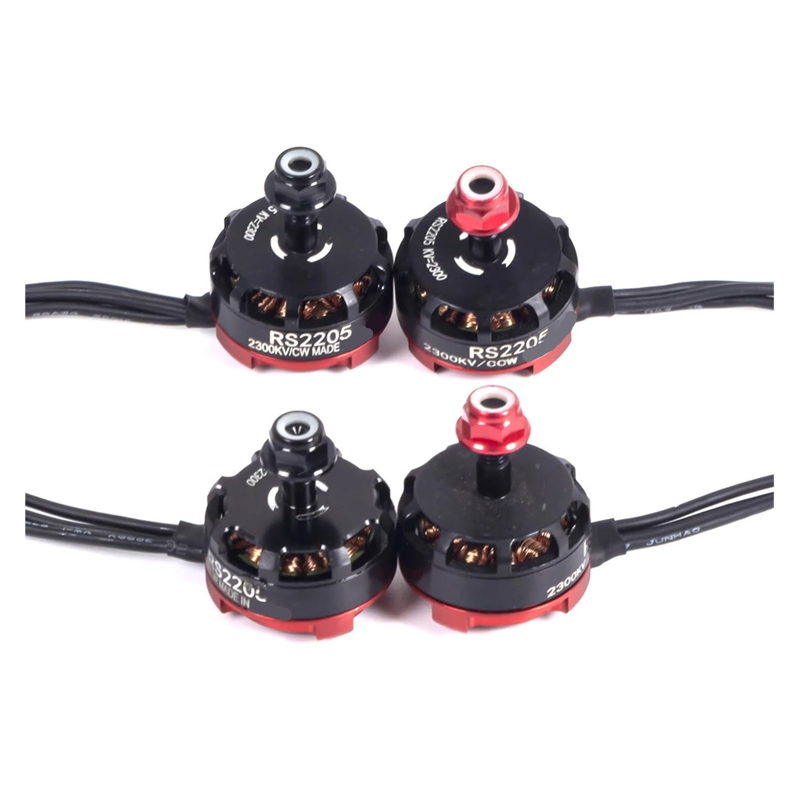 Compatibile for motori RC RS2205 2205 2300KV CW + CCW motore brushless for QAV250 X210 Racing Drone Multicopter FPV(2205-2CW-2CCW)