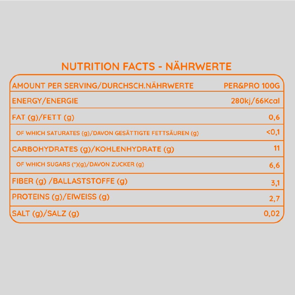 Little Inca Happy Orange (6 x 100 g) | Bio-Babynahrung auf pflanzlicher Quinoa-Basis, recycelbare Beutel, schont den Darm und fördert die kognitive Entwicklung | Laktosefrei | Ab 6 Monaten