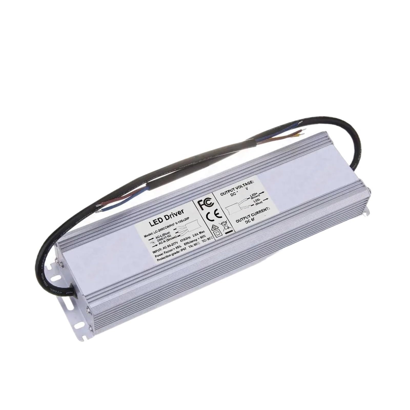 Transformateur LED IP67 18-34V un pilote stable pour puce COB 180W