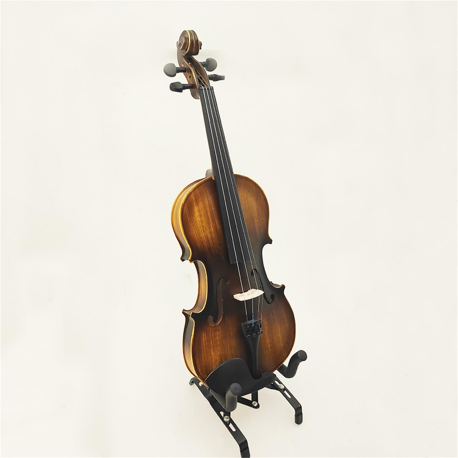 Violino Set Violino In Legno Massello 4/4 Per Principianti Violino Per Adulti Strumento Per Violino Opaco