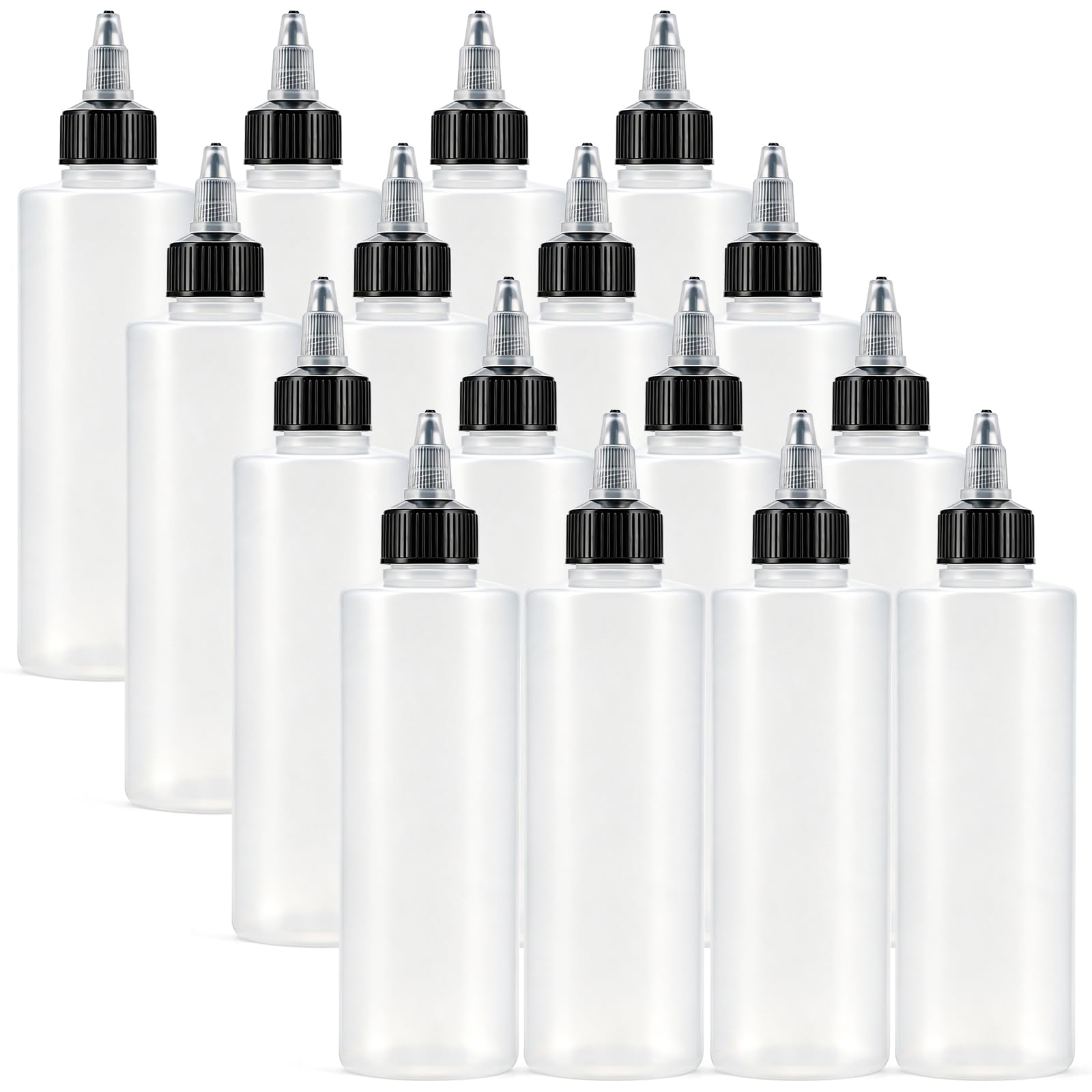 Amazon.com: Bekith 16 Pack Condiment Squeeze Bottles, 8oz Empty