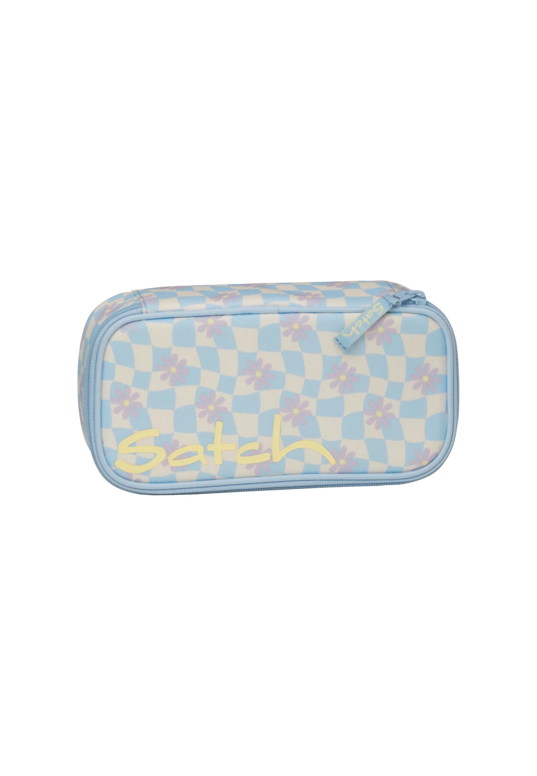 satch Extra Large Hard Case with Divider Zipped Compartment Pen Holder Triangle Time Window