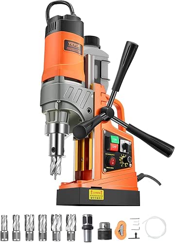 VEVOR Magnetic Drill, 1450W Motor 2 in Boring Diameter, 2878