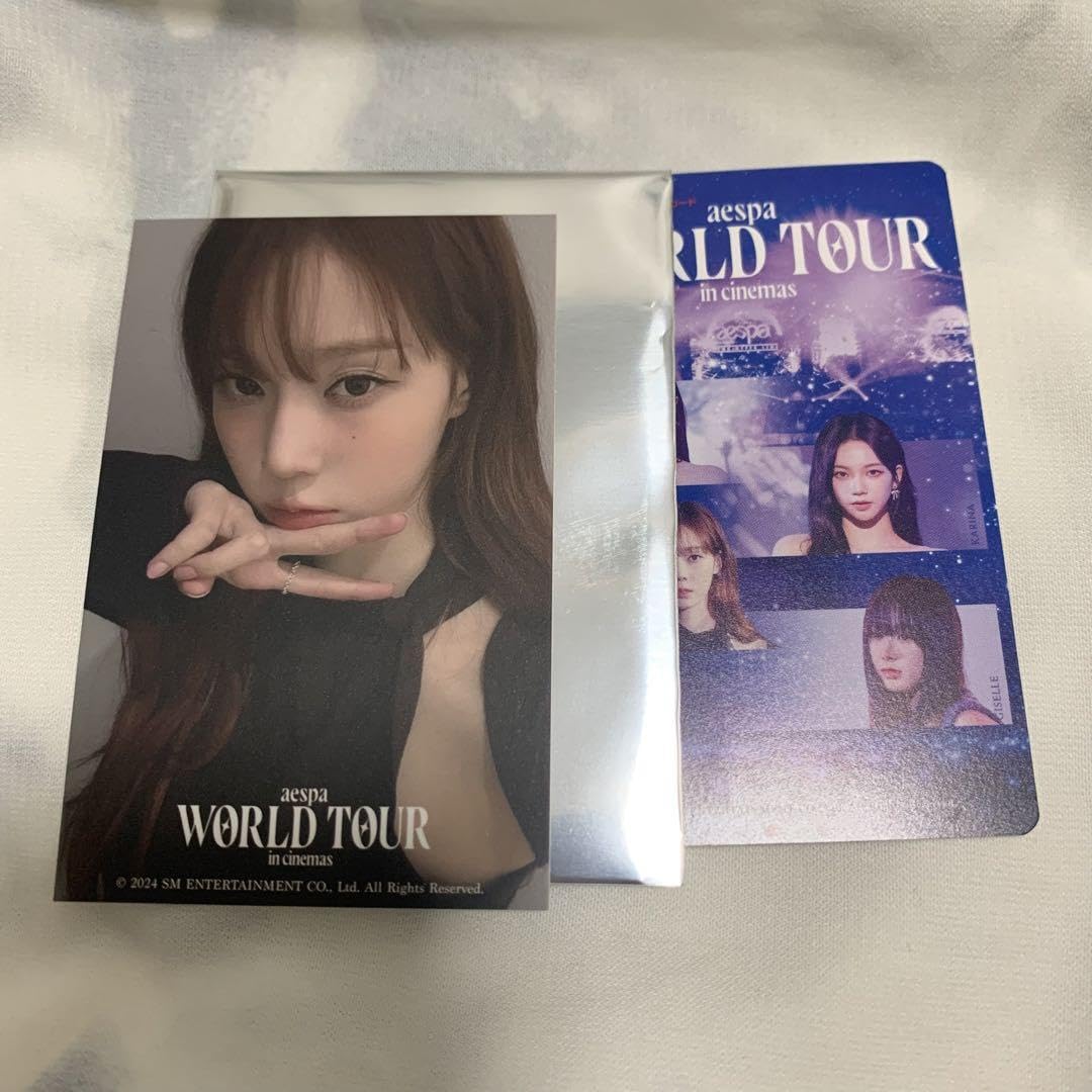 aespa ウィンター ポップアップ ラキドロ 映画 限定 トレカ aespa ウィンター ポップアップ ラキドロ 映画 限定 トレカ