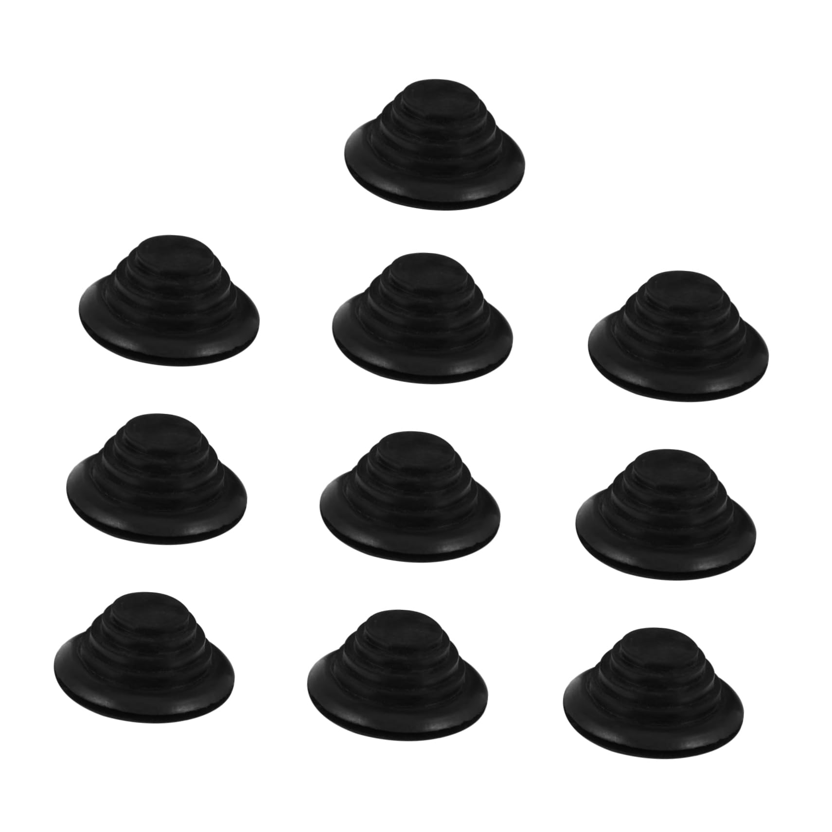Cabilock 10 Pcs Firewall Hole Plug Rubber Grommet Wire Protection Gasket for Electrical Appliances Valves and Pumps Shape for Easy Installation and Line Protection