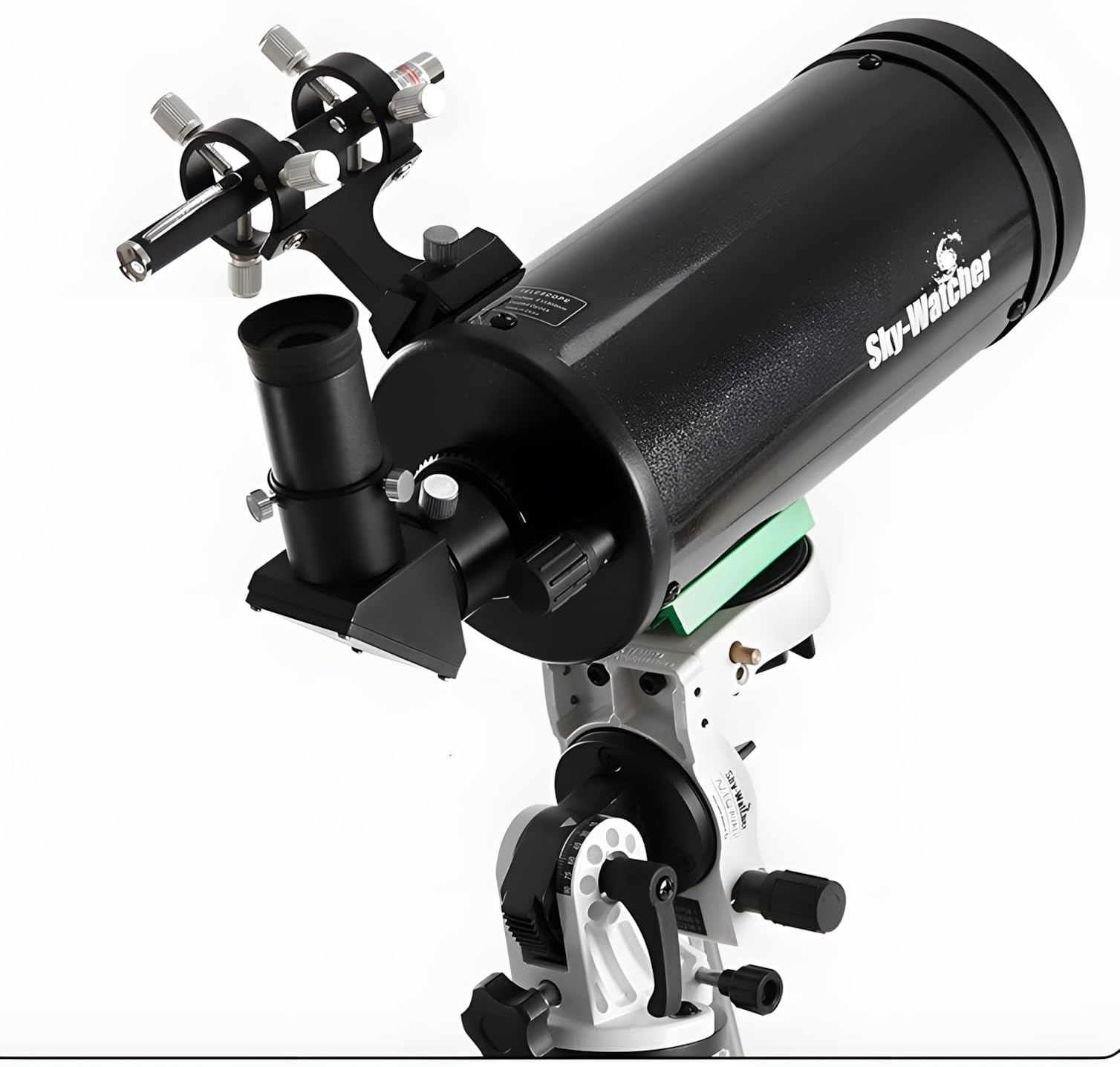 Staffa regolabile in lega di alluminio ad alto profilo per cercatore laser con vite da 1/4" adatta a puntatori da 5-38 mm, compatibile con telescopi Celestron, Sky-Watcher, Vixen