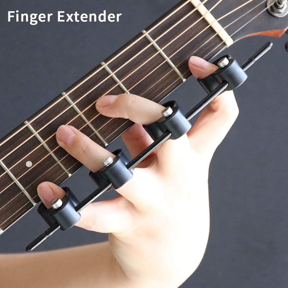 Adjustable Finger Expander Guitar Beginner Finger Expander Multifunctional Resistance Training Bands For Guitar Bass Piano Portable Span Practice