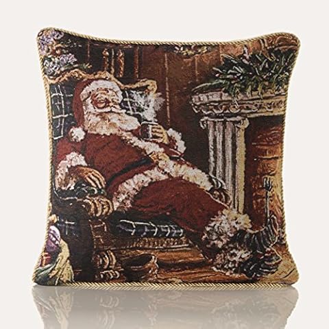Alan Symonds Christmas Tapestry Cushion Cover 45x45cm Cover