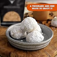 Vista 4 de Nuez, harina cruda "sabrosa y deliciosa", conveniente, saludable, gran sabor, finamente molida, vegana, EE.UU., 1 libra (16 onzas) por Presto Sales