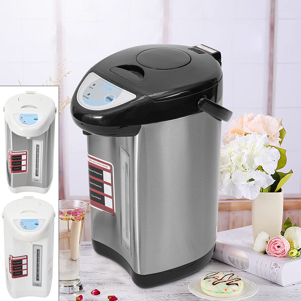 4L Thermopot Heißwasserspender: Großer 4-Liter-Wassertank, 750W Glühweinspender, Glühweinkocher für Tee, Kaffee und Glühwein
