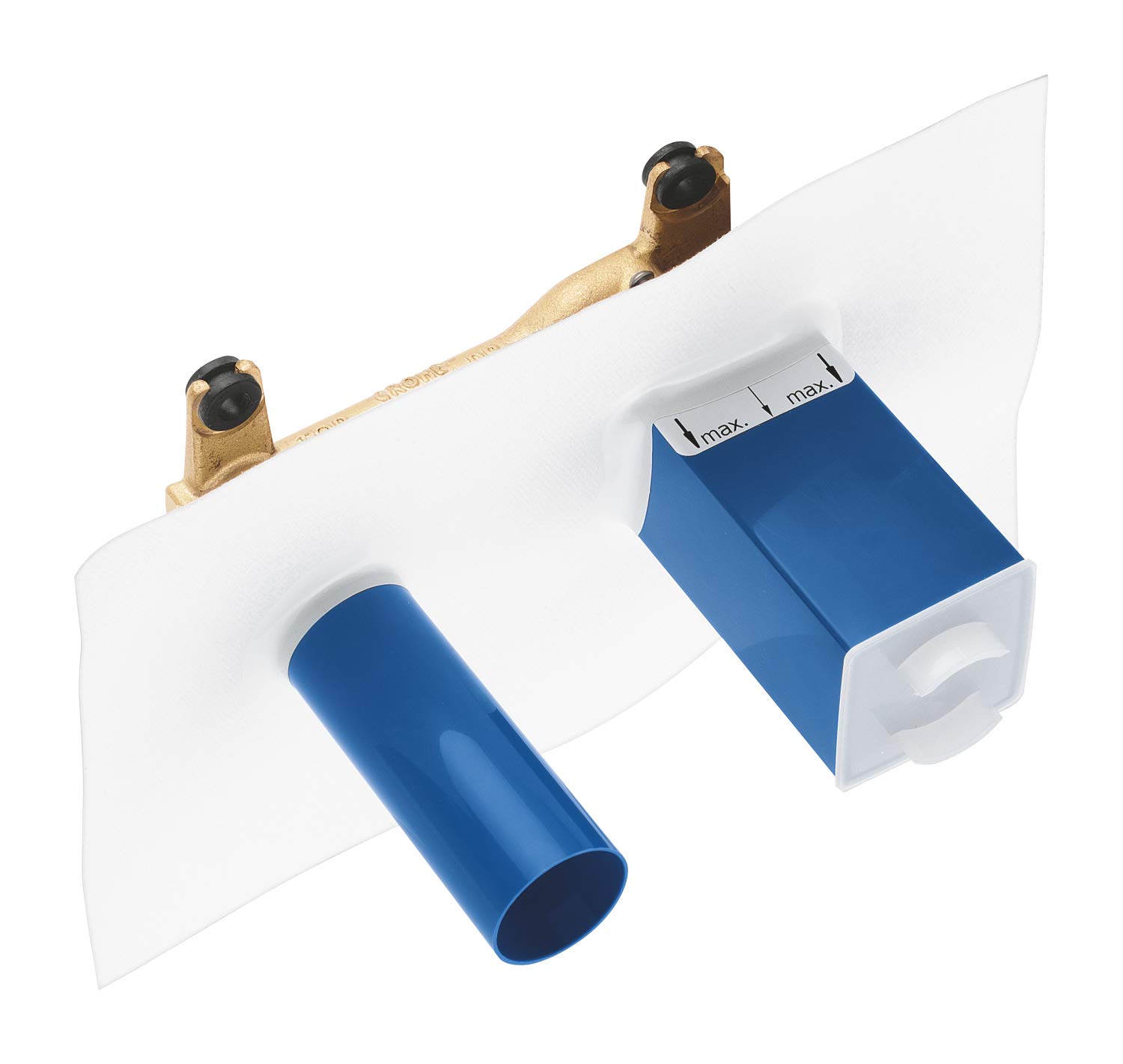 GROHE Einhand Unterputz- Universal- Einbaukörper (Wandeinbau, mit Dichtmanschette, 45 bis 75 mm), 23200002