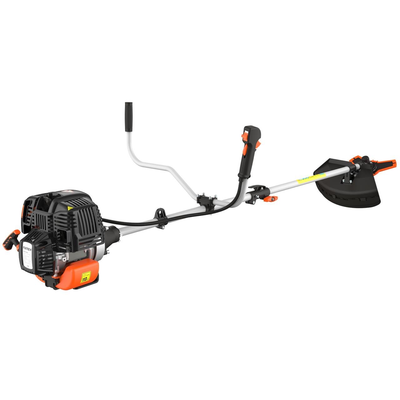 Podkaszarka Spalinowa FUXTEC FX-4MS131 - Silnik 31 cm3, 4-Suwowa, 1 KM, Profesjonalny Pasek do Przenoszenia, Cicha Praca, Easy Starter, Beznarzedziowy Dostep