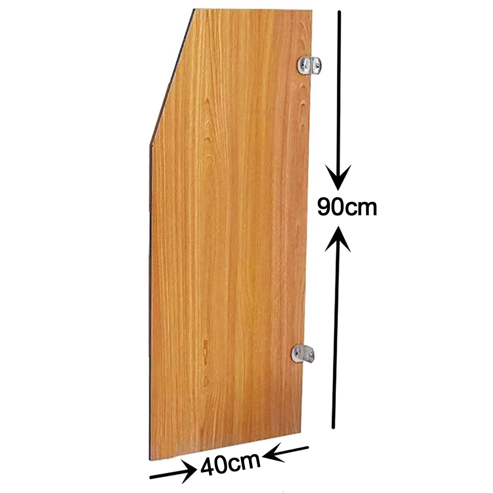 Divisor de pared para urinarios comerciales, pantalla de separación para inodoros, ideal para escuelas, jardines de infantes, centros comerciales y lugares públicos, 90 cm.