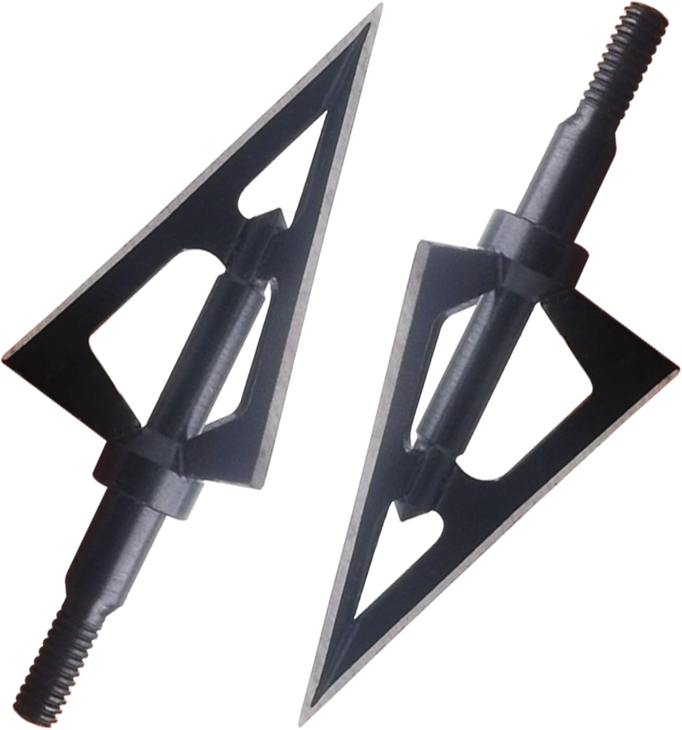 Hunting Broadheads 3 Blades Archery Broadheads 100or125 Grain 12PK Screw-in Arrow Heads Arrow Tips Compatible with Traditional Bows and Compound Bow Archery Hunting