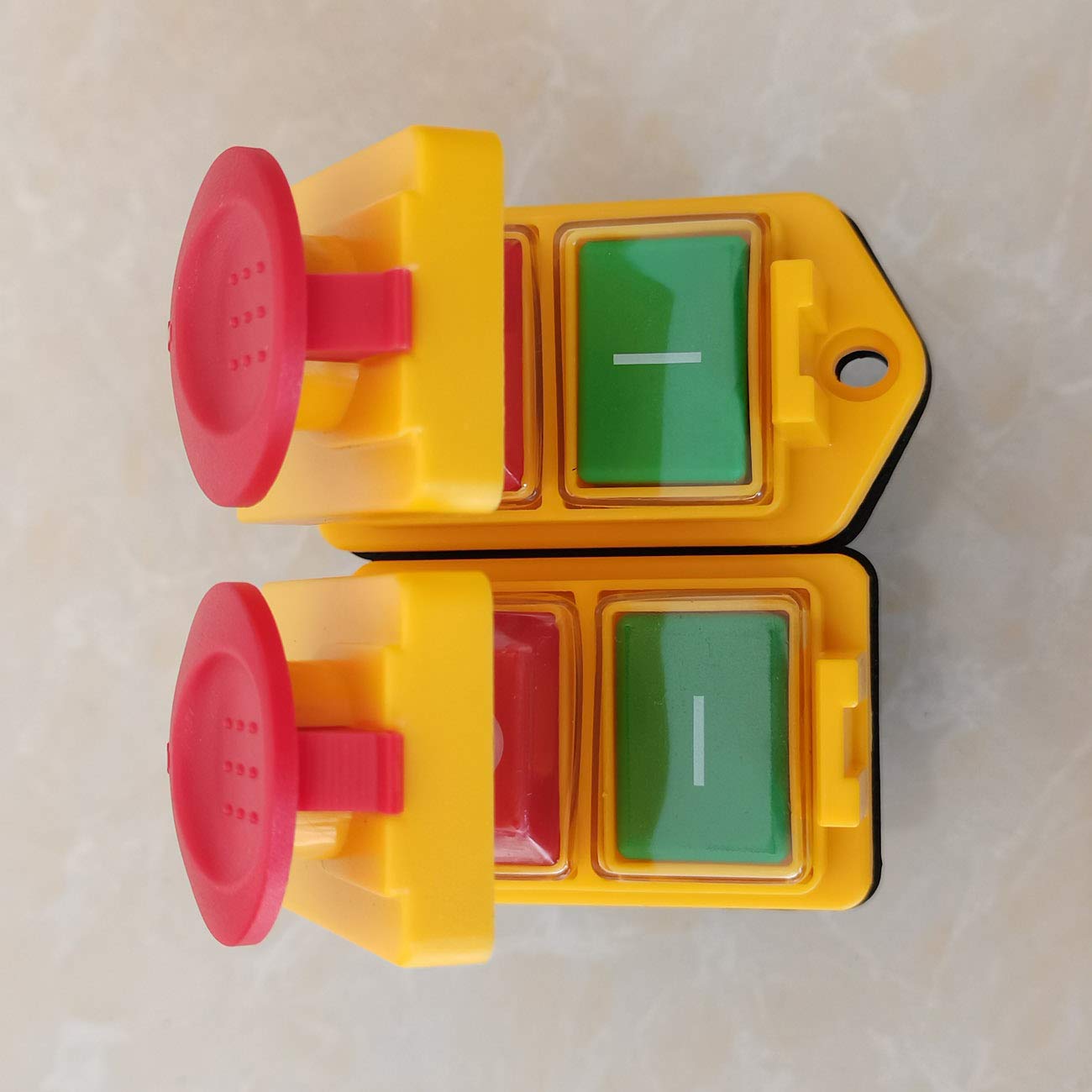 Commutateur électromagnétique DKLD DZ-6I Interrupteurs à bouton-poussoir d'arrêt d'urgence pour équipement de machine-outil industriel Ac 250V 16 (15) A 5E4 DZ-6 IP55