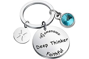 12 Constellation Zodiac Keychain - Empowering Cosmic Connections