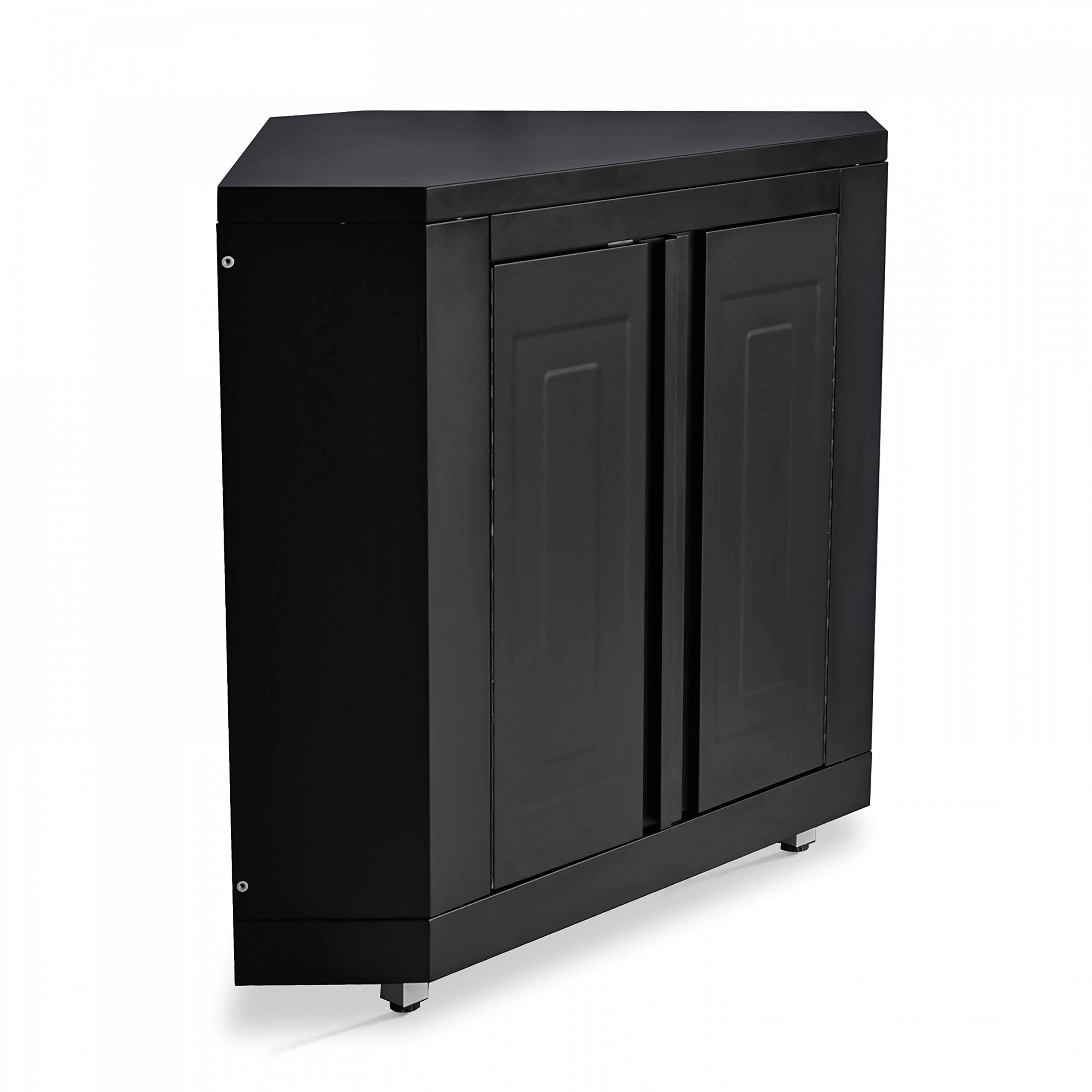 Oviala Meuble d'angle pour Cuisine extérieure