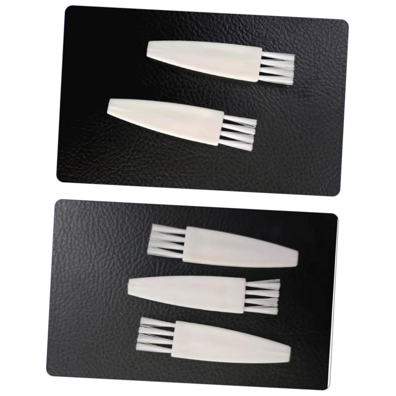 FOMIYES 100pcs Cleaning Brush Keyboard Brush Comfortable Grip Brush Small Cleaning Keyboard Cleaner Brush Paint Brush White