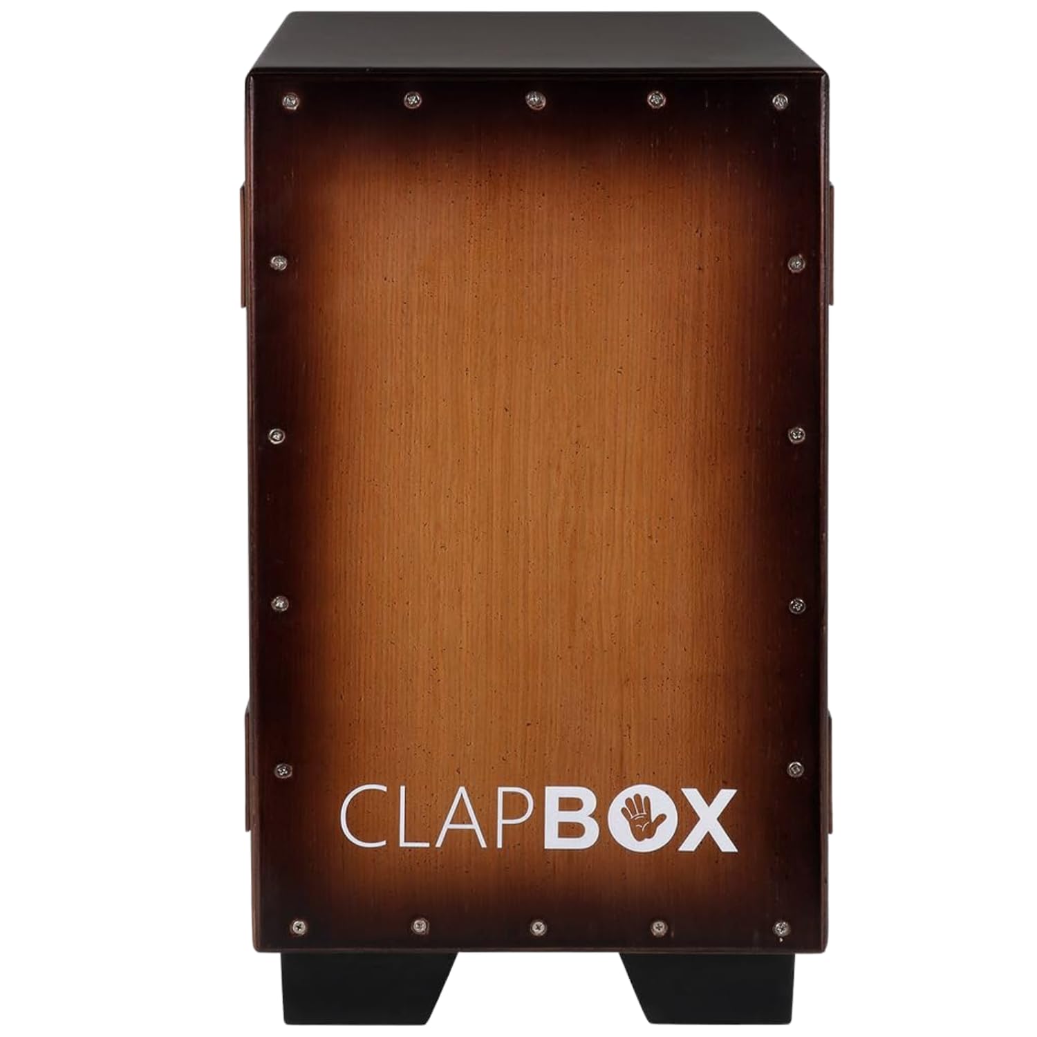 Clapbox Cajon CB45 -クレートデザイン、バーチウッド(H:50 W:30 L:30)-3つの内部スネア、深みのある低音トーン。