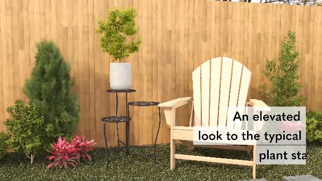 Amazon.com: Deco 79 Metal Floral Indoor Outdoor Plantstand