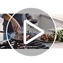 GreenPan Valencia Pro Hard Anodized 3 Piece Fry Pan Skillet Set, Ceramic Nonstick 8" 9.5" and 11" Induction Suitable Frying Pans, PFAS-Free Cookware, Dishwasher Safe, Oven and Broiler Safe, Gray