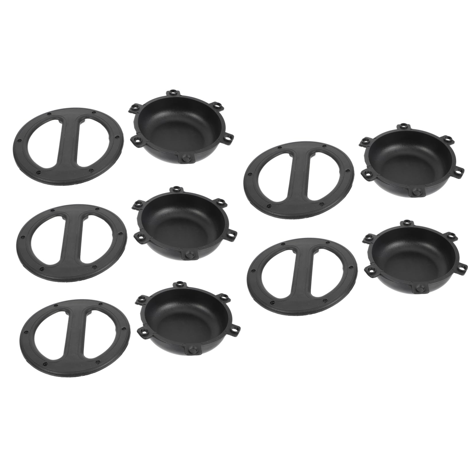 SEWACC 5Pcs Stage Speaker Handles Heavy Duty Cabinet Pulls for Audio Equipment Secure Mounting for Speaker Boxes Musical Instruments Convenient Transport