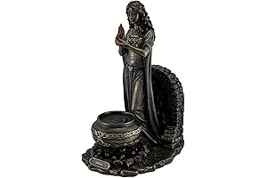 Veronese Design 9 5/8" Tall Brigid Goddess of Hearth and Home Holding...