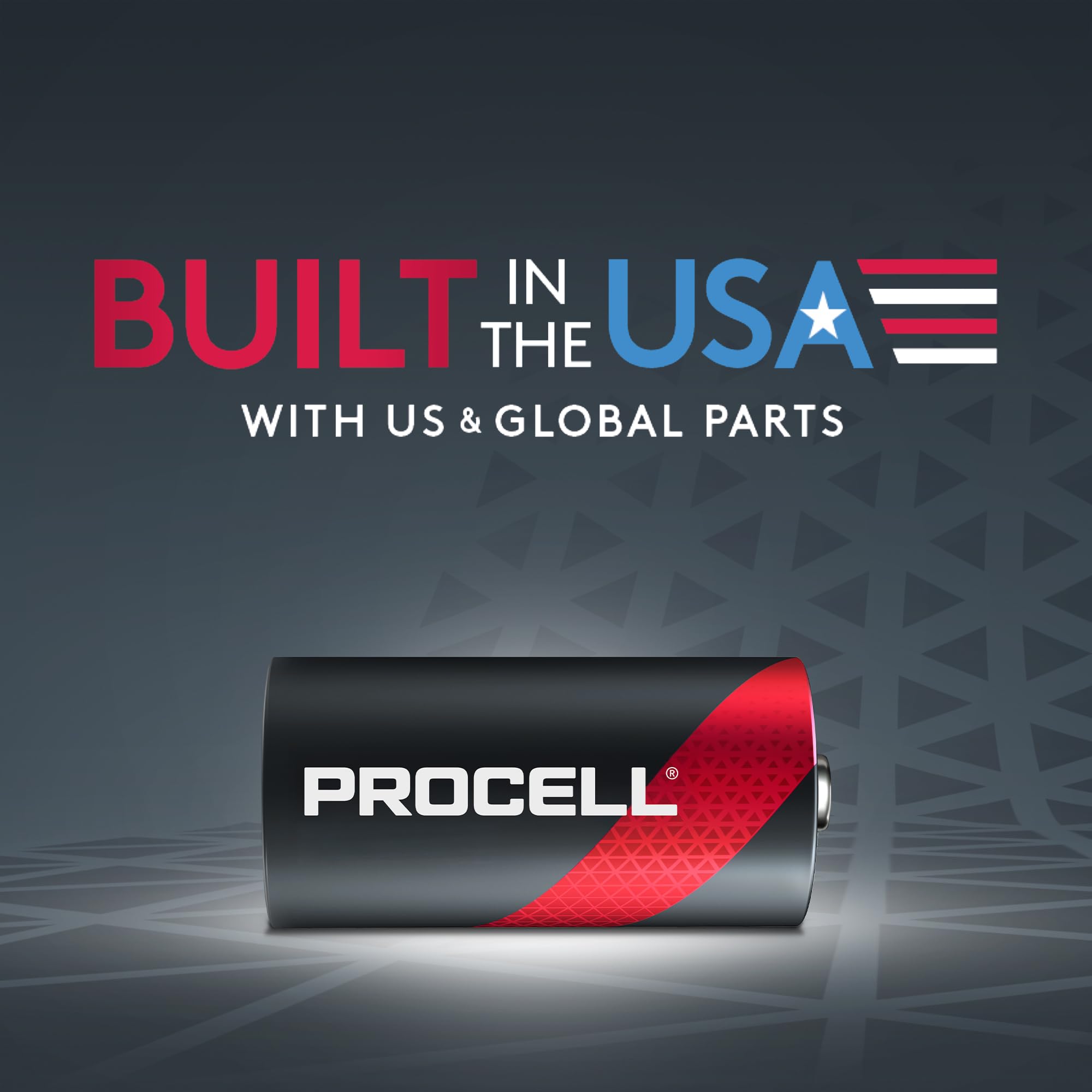 Duracell Procell C - Batteria alcalina PC1400-72 per confezione.