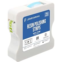 Fine Grit Dental Polishing Strips - Teeth Sanding Tape for Tooth Flossing & Deep Cleaning - Abrasive Sandpaper Strip Tool for Whitening & Oral Care 4mm x 6M, 1 Roll