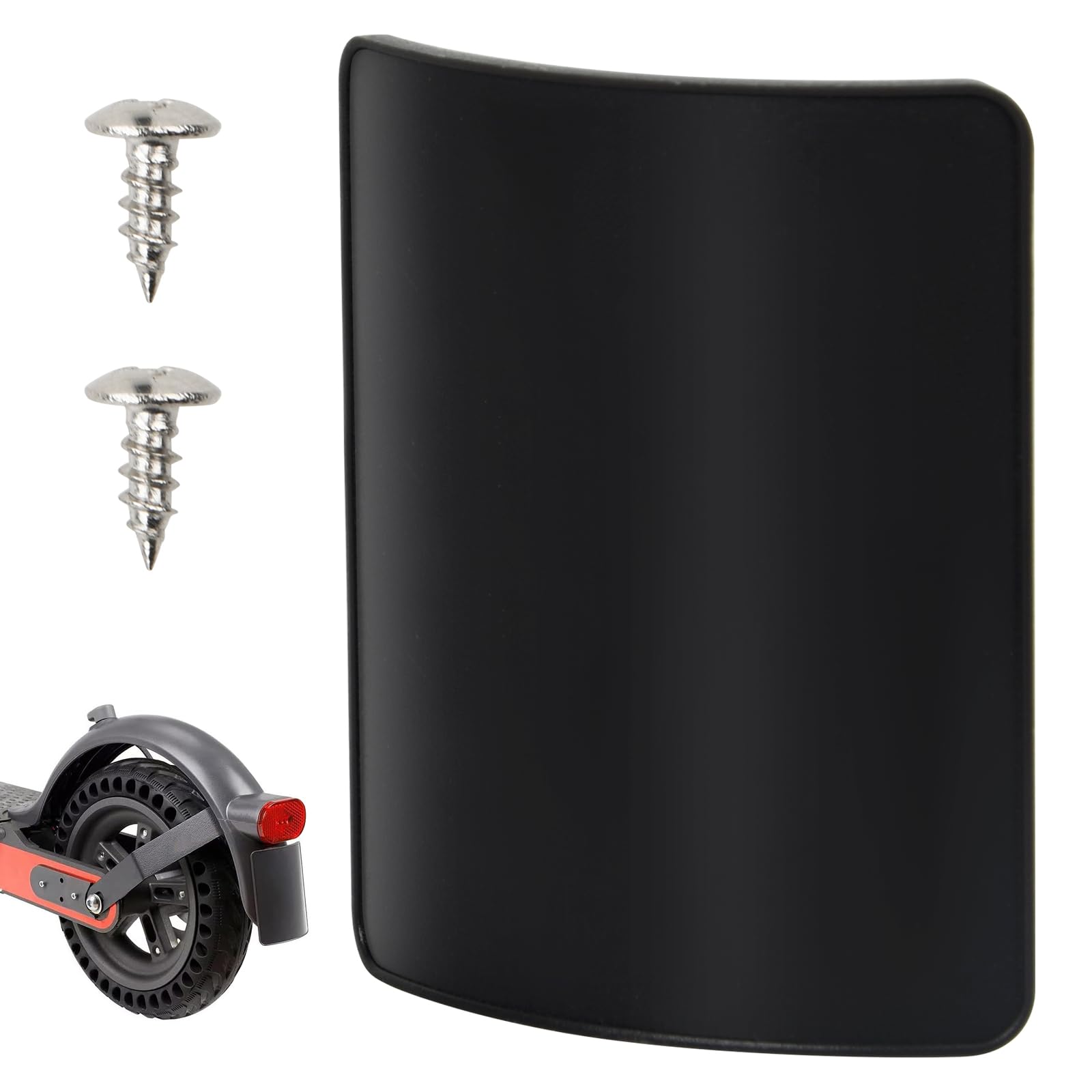 Portatarga per Monopattino Elettrico, Supporto per Targa Monopattino con Viti, Compatibile con M365 Pro 2