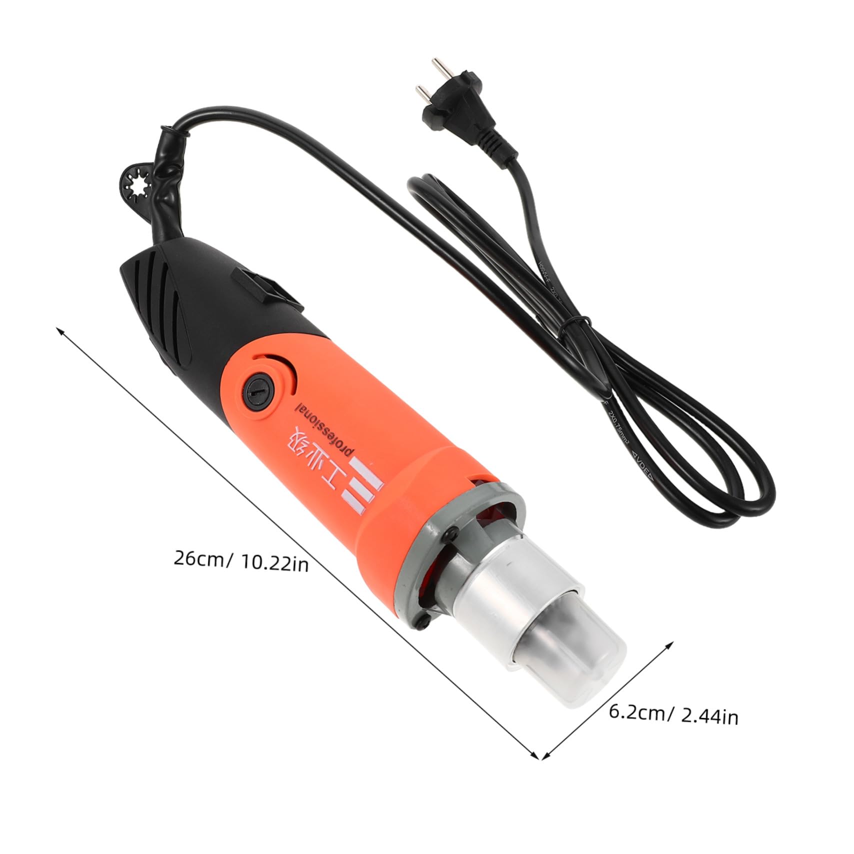 Mipcase Mini Taladro Eléctrico Multifuncional con Control de Mandril Herramienta Rotativa Ligera para Pulir Cortar y Taladrar Proyectos DIY de Manualidades