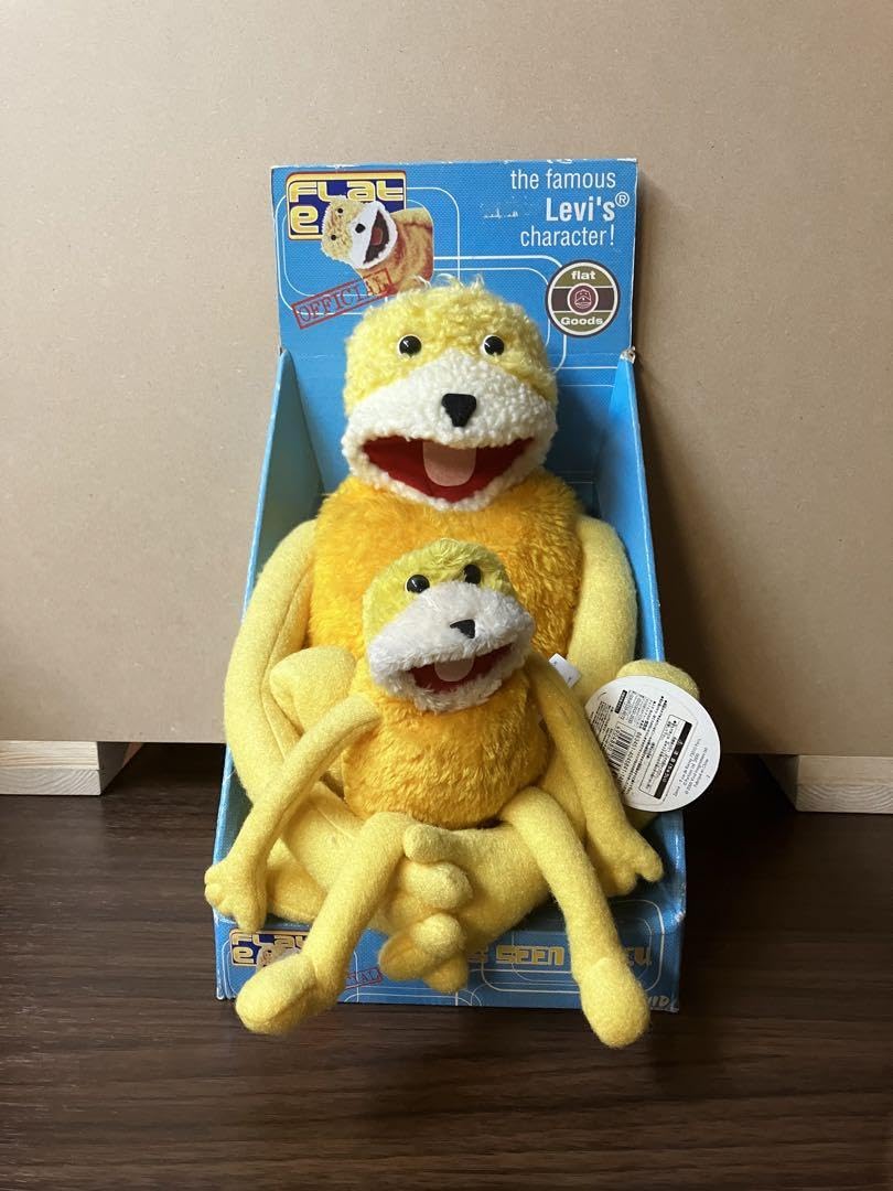 レア品箱付きアイテムナンバー有りフラットエリックリーバイスぬいぐるみ