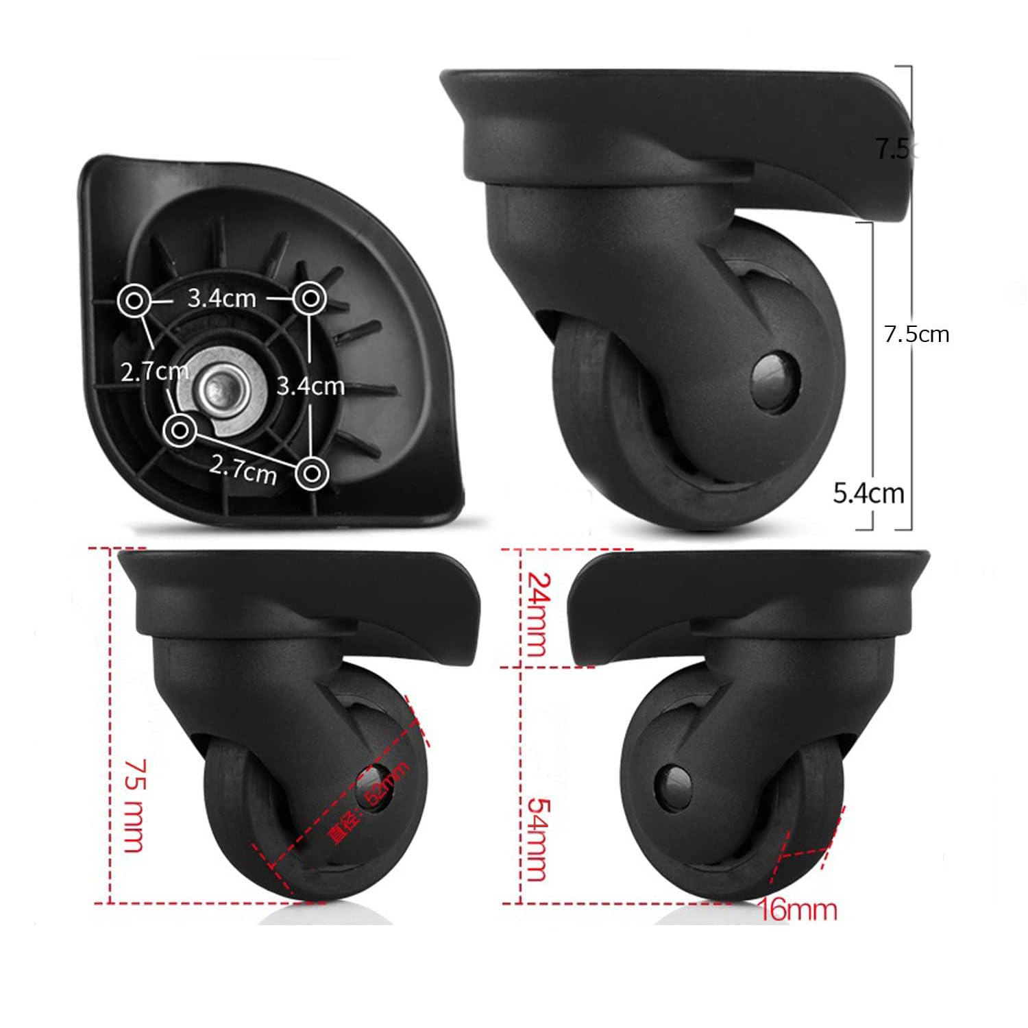 Amazon.co.jp: スーツケース ホイール トラベルバッグ ラゲッジ