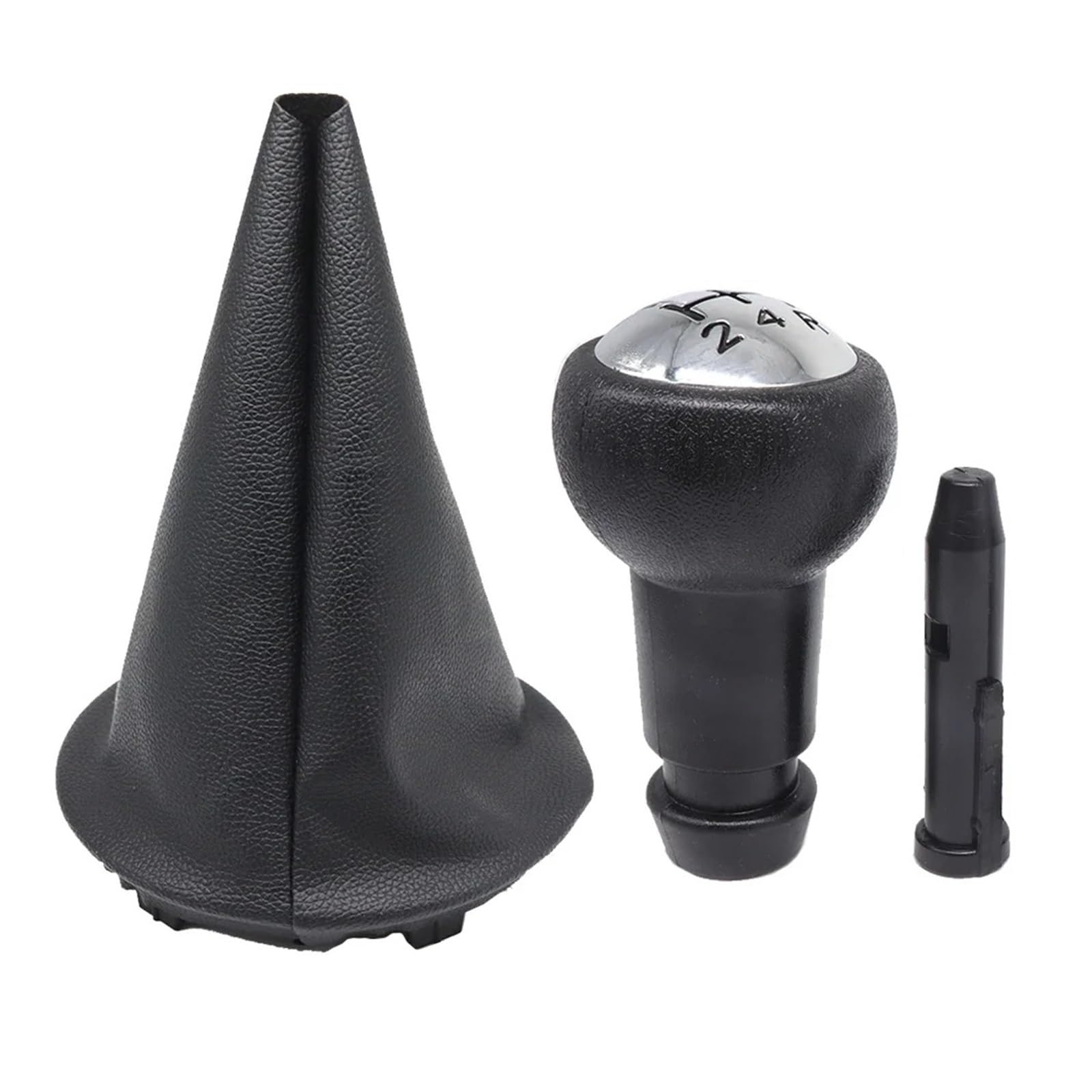 Mkgkacvcpt 1 Kit Manual Shifter Knob For Citroen Berlingo 2008 2010 2012 2014 2018 5 Speed Shift Knob Gear Stick & Gaiter Boot Collar Cover