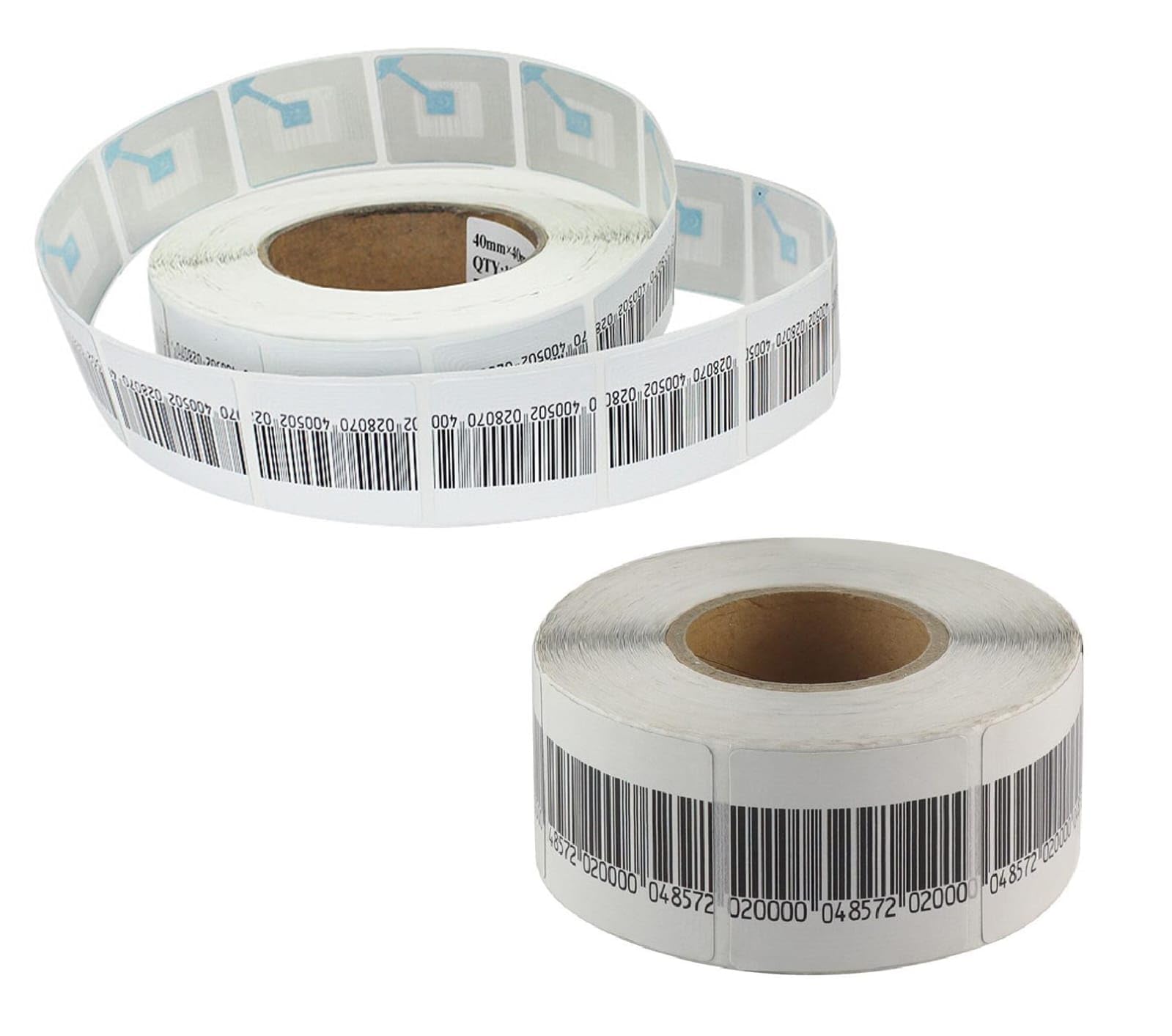 Furuta シール 1000 Pcs 8.2 MH RF Security Tags Soft Labels with Mock Barcodes