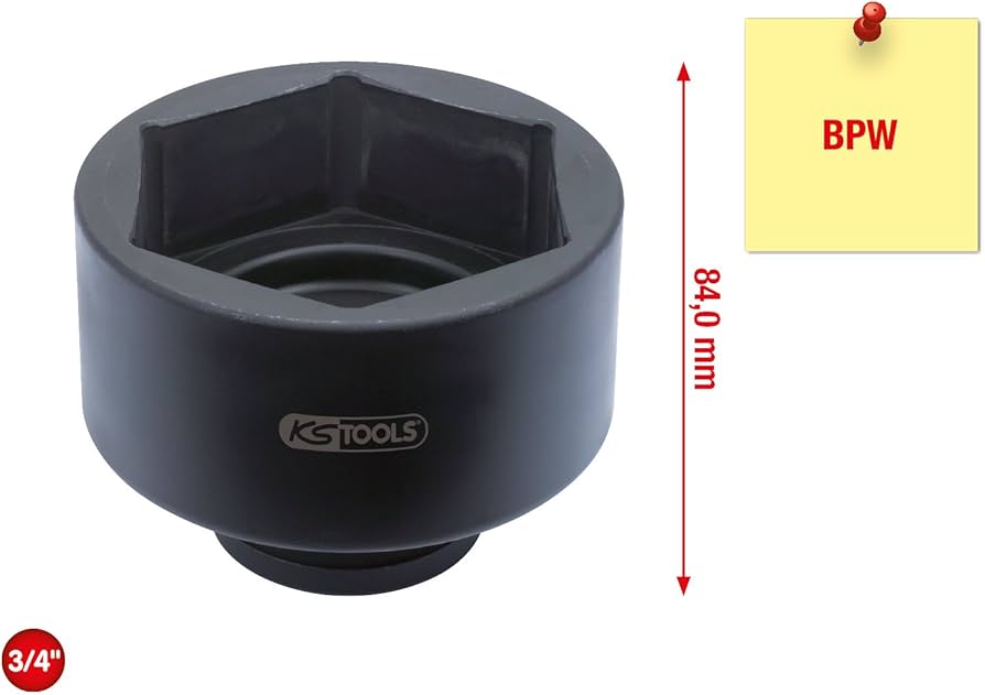 Amazon.co.jp: 【Amazon.co.jp 限定】KS TOOLS 3/4インチ BPW車軸