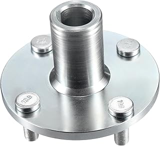 Durable Go Kart Live Axle Hub (4" x 4" Bolt Pattern) for 1" Shaft with 3/4" Step Down Adapter