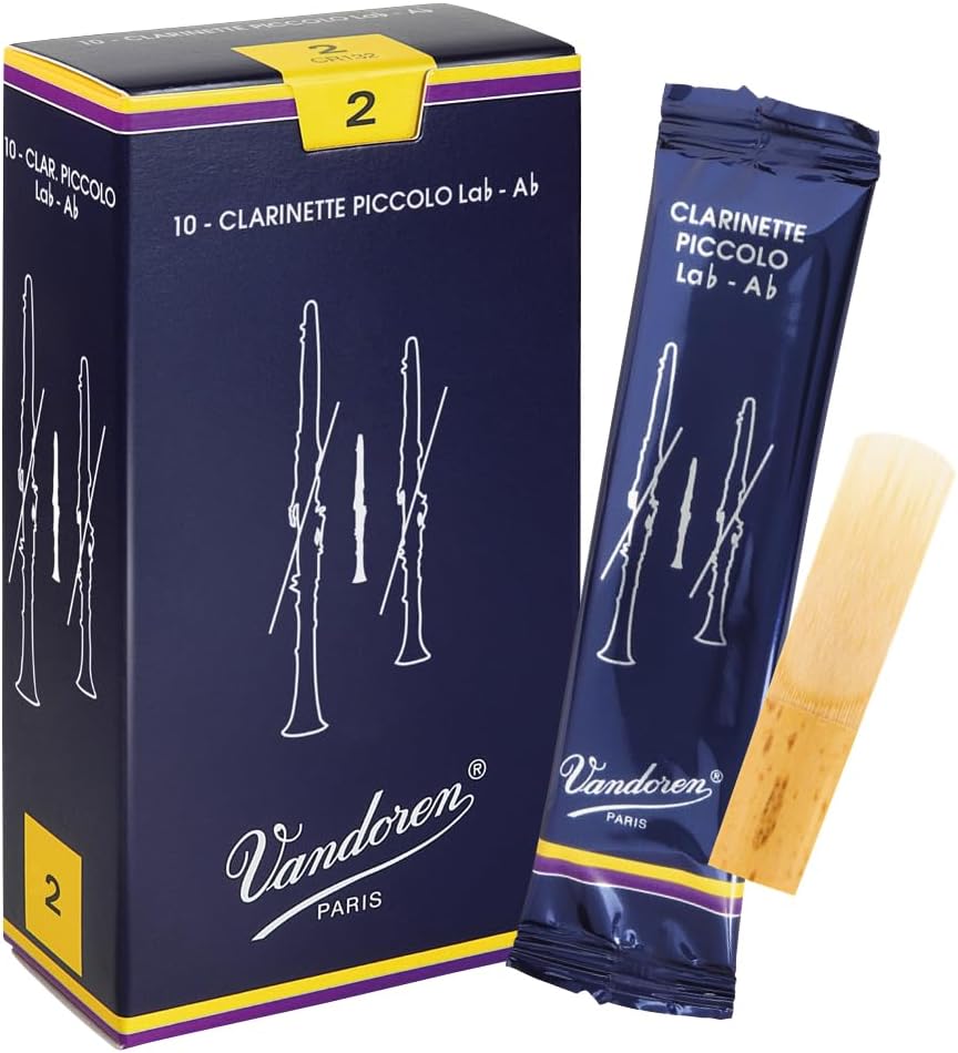 Vandoren CR132 Ab Clarinet Traditional Reeds Strength 2; Box of 10