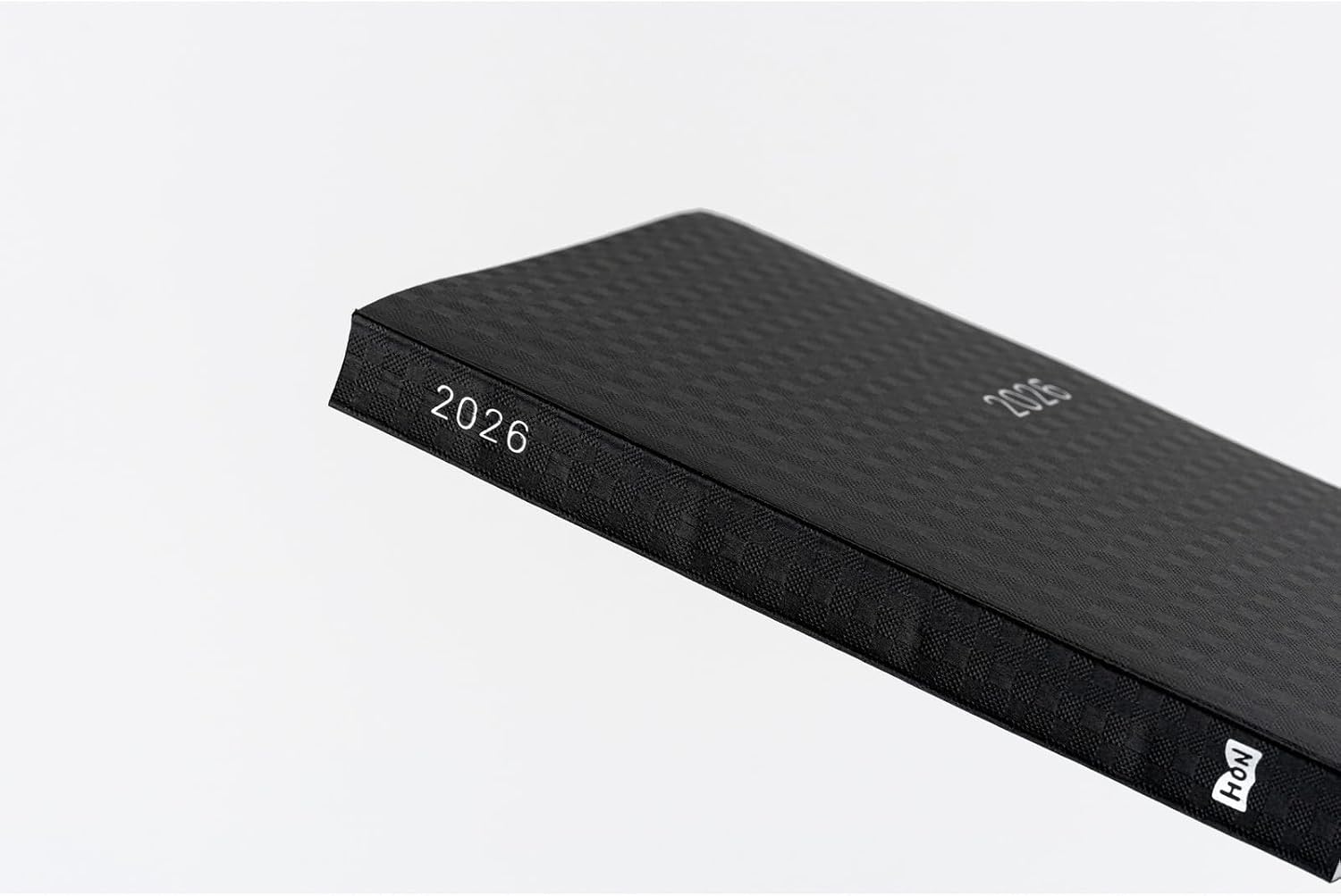Hobonichi Techo HON A6 2026 – Paper Series: Black Gingham (English, January Start Planner)