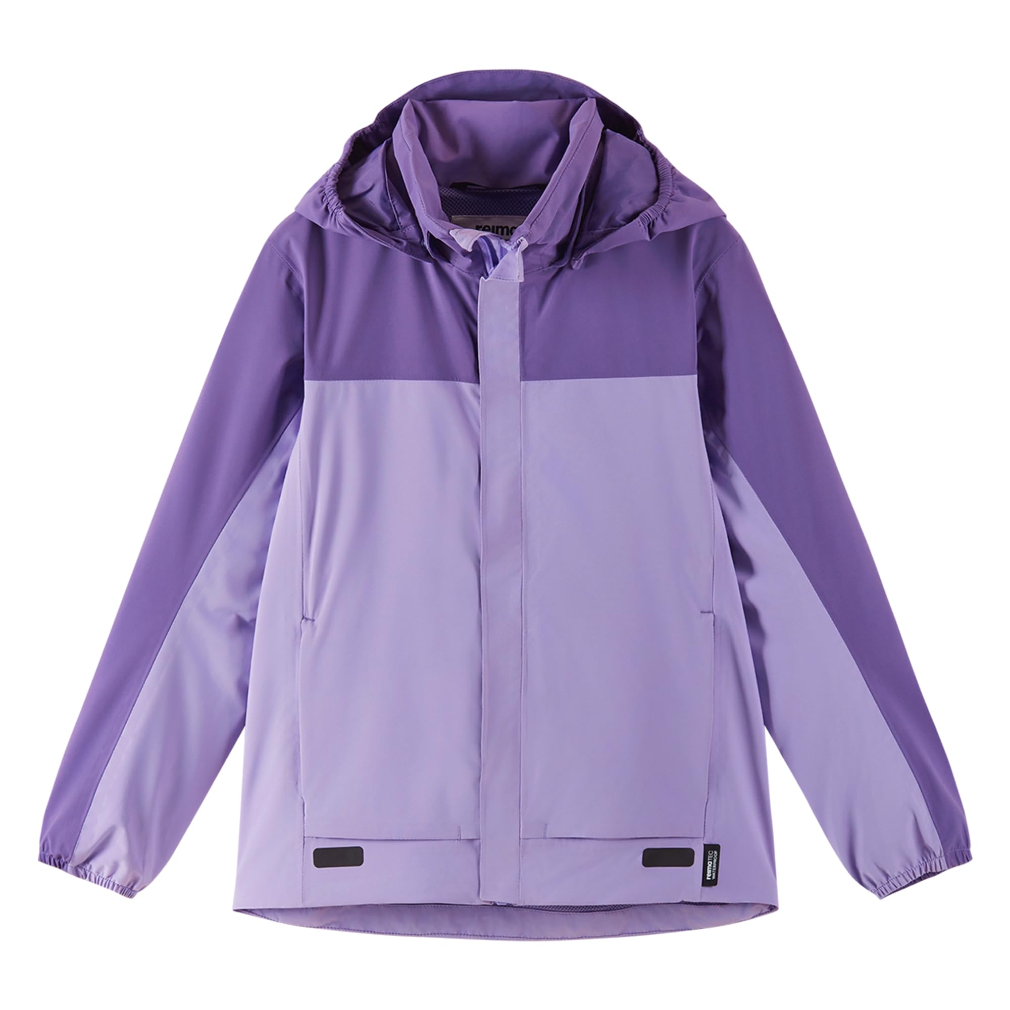 Reima - ReimaTec Salmi wasserdichte Regenjacke für Kinder - Leichte Übergangsjacke für Jungen und Mädchen mit 10.000 mm Schutz, atmungsaktives, winddichtes Material - Blooming Lilac, 122