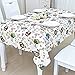 Produktbild DTGERNJGFD Tischdecken/Tischsets/TV-Schrank Tuch/Tischdecken/Tuch/Tischdecke Decke/pastoralen Stil Tischdecke/Cotton Tuch Restaurant-E 110x110cm(43x43inch)