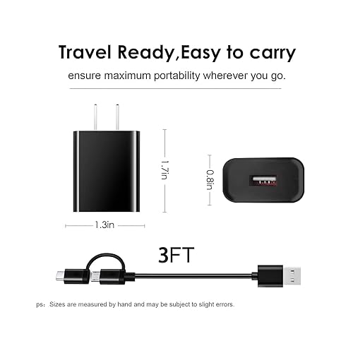 Miniatura 4 de Cable de carga rápida para licuadora portátil, compatible con linterna Nebo, linterna Streamlight, PopBabies, Supkitdin, licuadora portátil Aoozi,