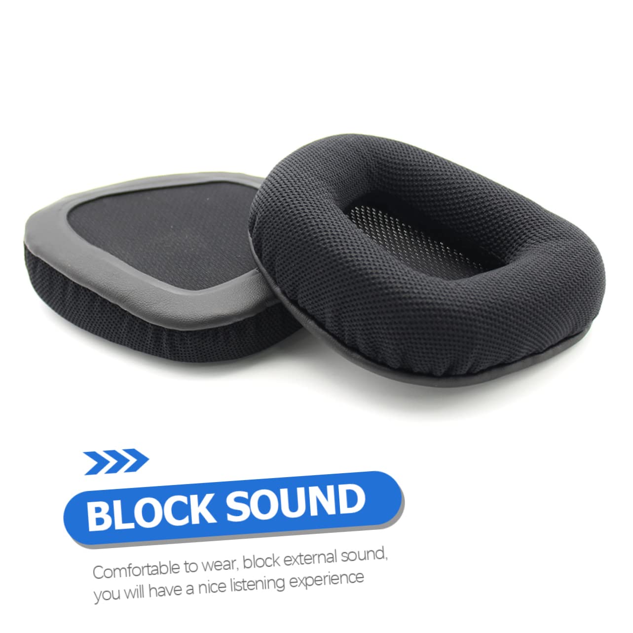 DOITOOL 5 Paia Di Cuscinetti Auricolari in Pelle Per Cuffie Di Ricambio Per Una Vestibilità Comoda Insonorizzata E Confortevole