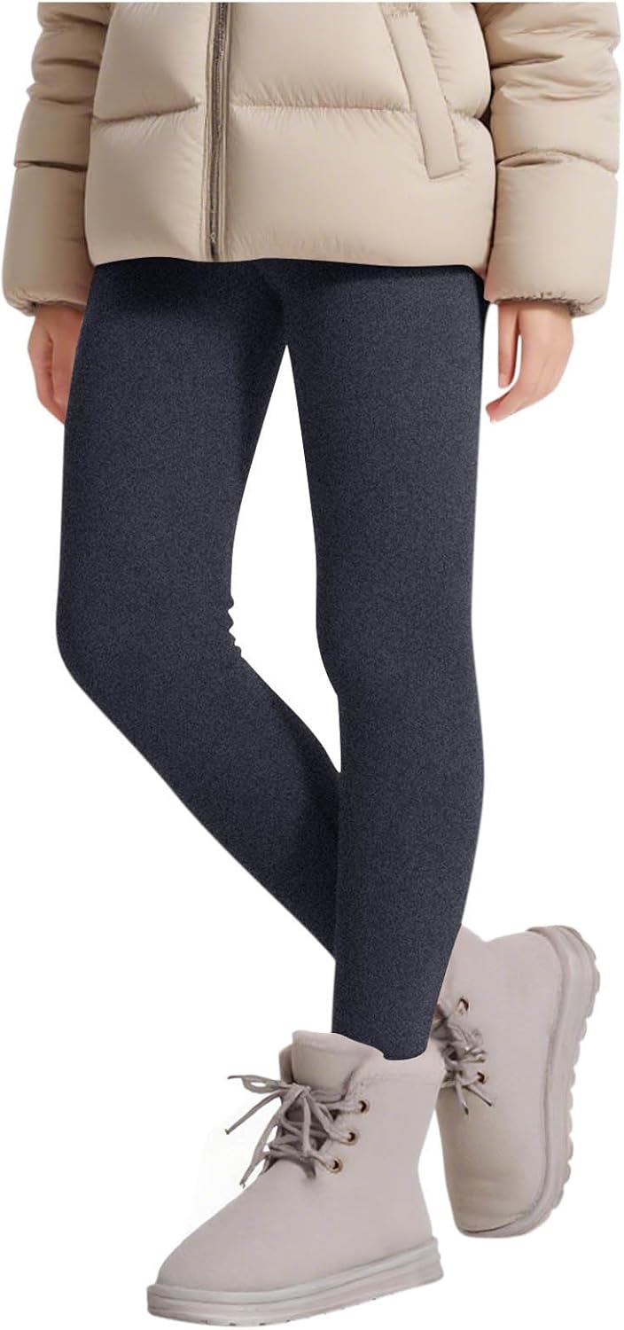 Thermo Leggings Mädchen 2er Pack - Gefütterte Winterhose Für Kalte Tage