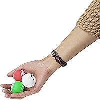 Vista 3 de 75 bolas de bingo multicolor de 1.5 pulgadas, bolas de plástico para jaulas de bingo y rifas, compatibles con jaulas de la mayoría