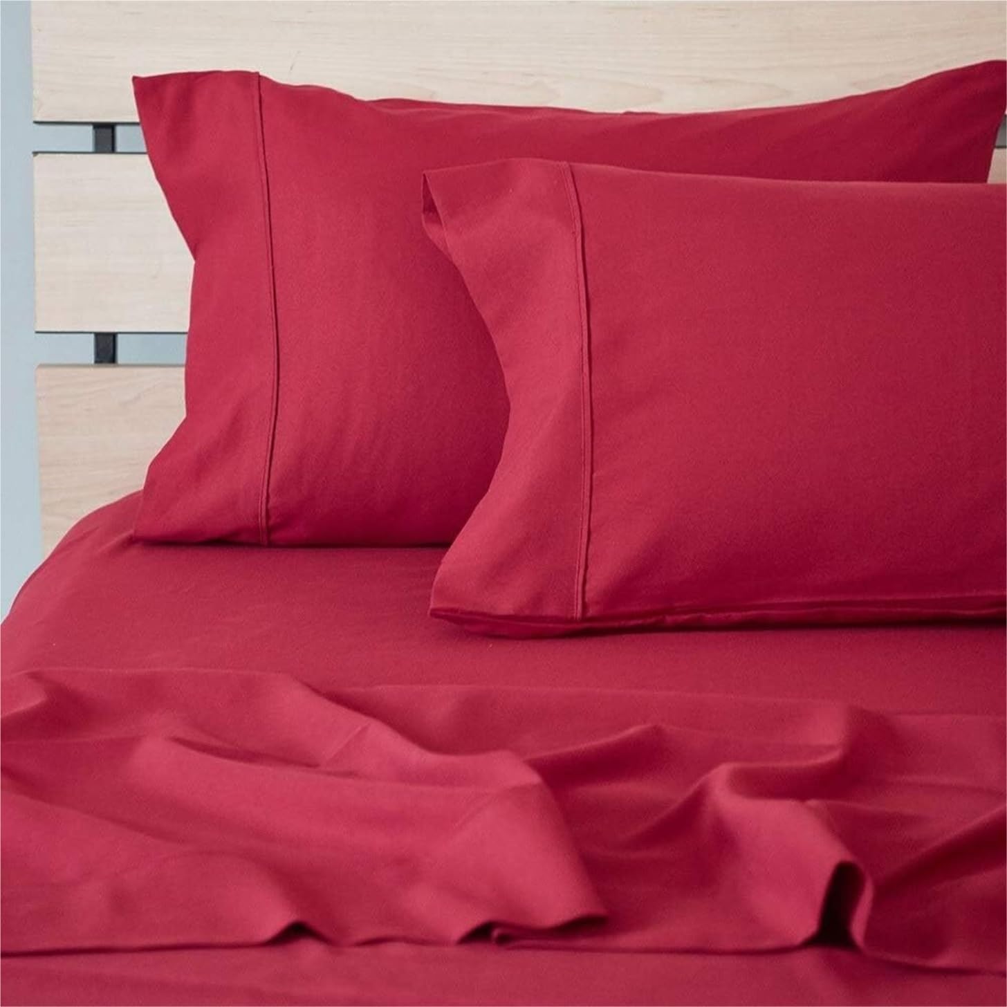 TTDGYYXW Biancheria da Letto Set Letto Matrimoniale Lenzuola Federe Set Lenzuola 4 Pezzi con Lenzuolo con Angoli con Tasca Profonda Lenzuola morbide spazzolate Set Lenzuola Antirughe(Bianco,228 *