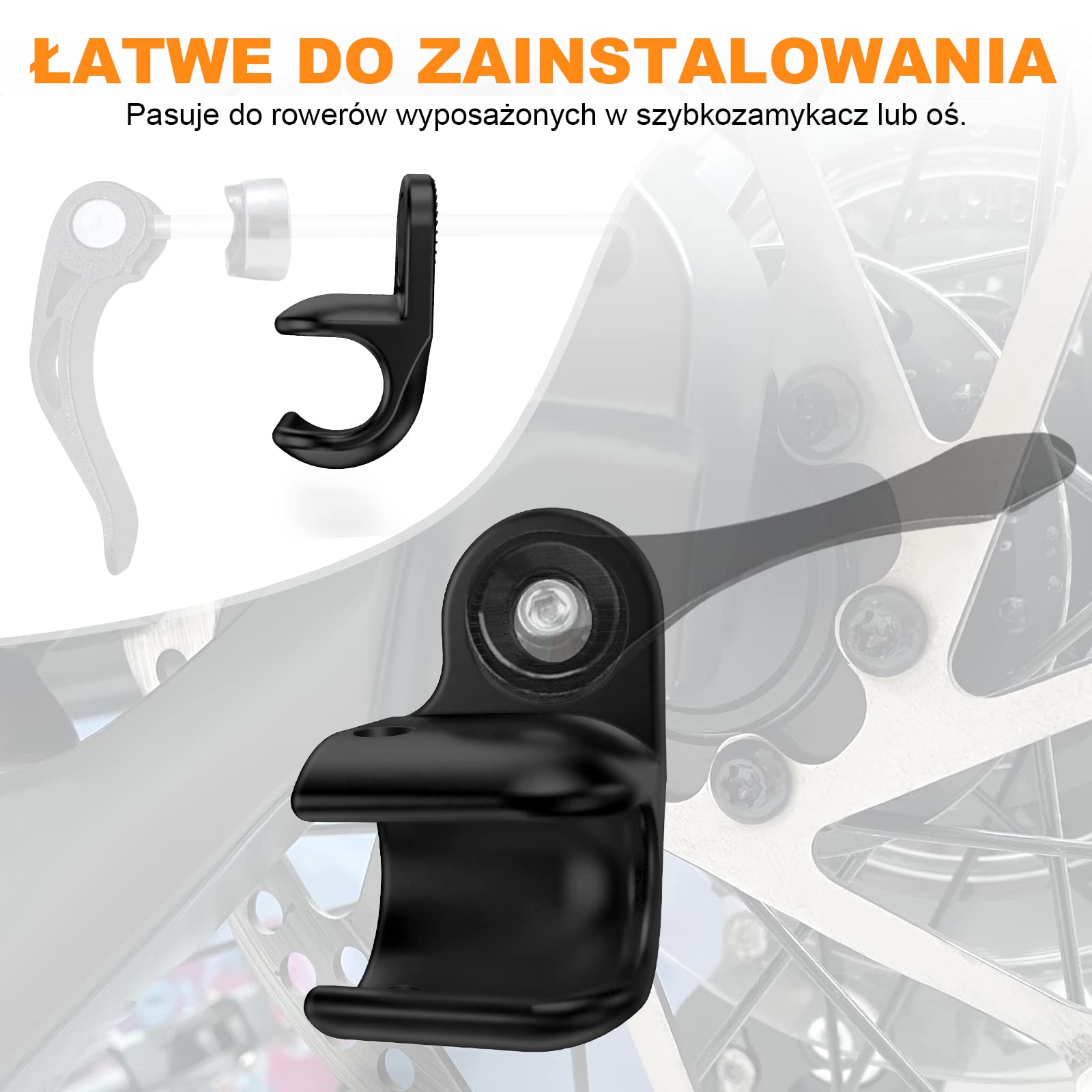 Sprzęgło do przyczepki rowerowej Thule, sprzęgło osi rowerowej do przyczepki Thule, sprzęgło rowerowe do modeli Thule Chariot