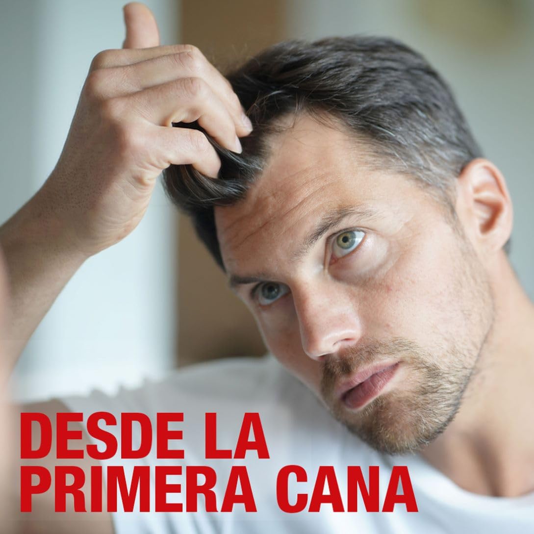 Alpecin Grey Attack Caffeine Colour Shampoo for Men 1x 200ml | Cabello gradualmente más oscuro y fuerte | Efecto de color controlado y de aspecto natural con menos canas